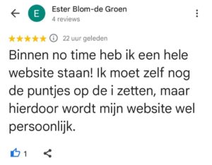 Review Ester Blom
